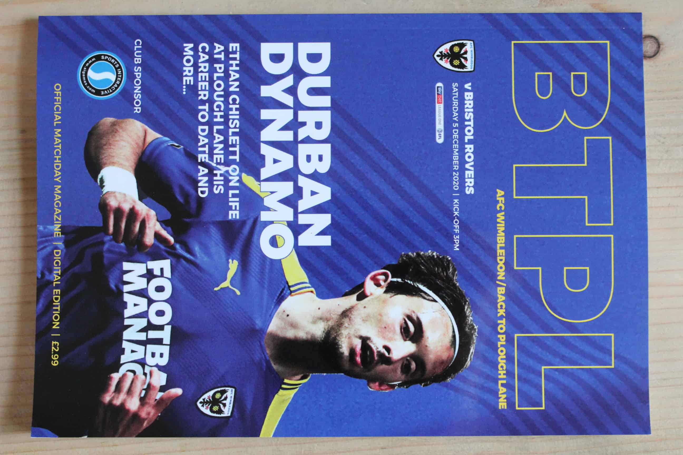 AFC Wimbledon FC v Bristol Rovers FC